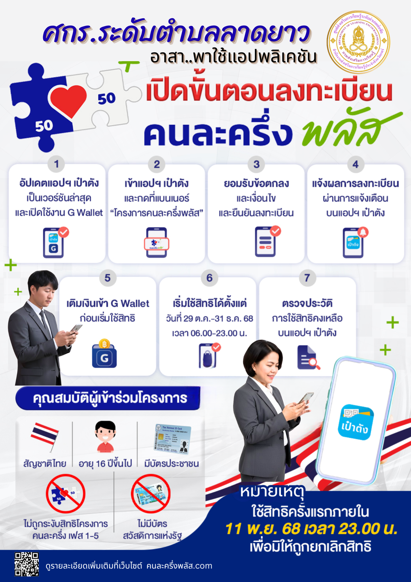 สกร.อาสา พาใช้แอปพลิชั่น สกร.ระดับอำเภอลาดยาว