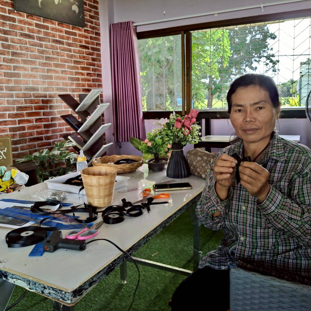 LINE ALBUM การทำริบบิ้น 251110 13