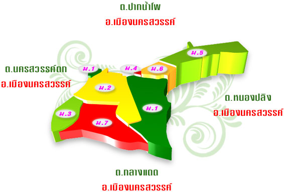 แผนที่ตำบล